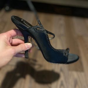 Black BCBG stiletto heels